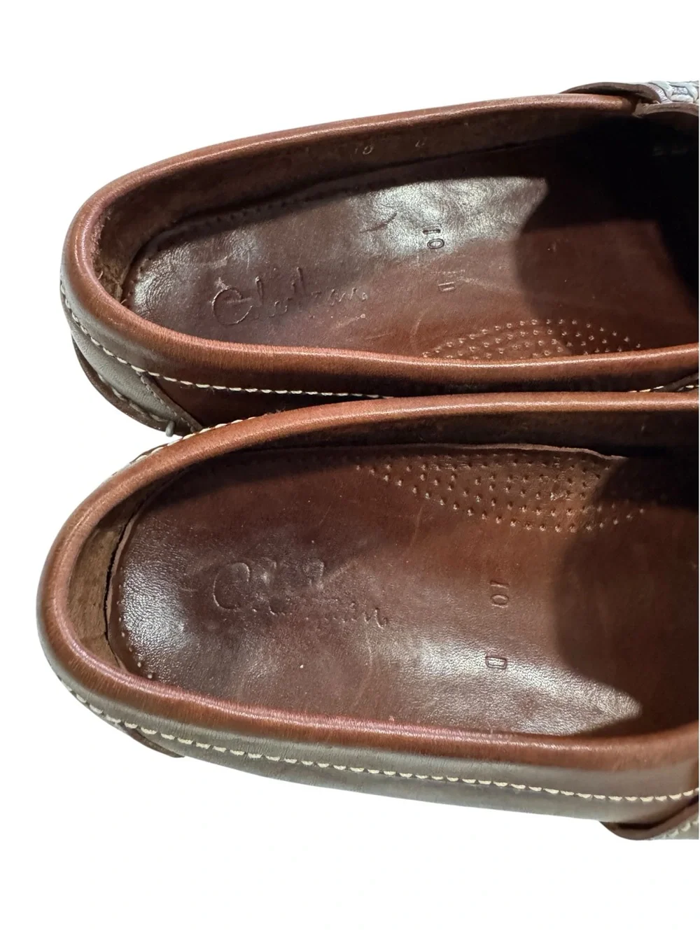 Cole Haan Brown Leather Penny Loafers Slip On Shoes Men Size 10 D